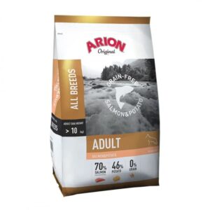 ARION Original Grain Free Salmon & Potato - sausas maistas šunims - 12kg