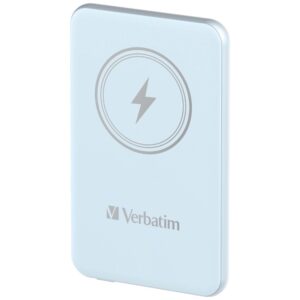 Verbatim Wireless Magnetic Power Bank `n` Go 15W 5000mAh blue 32242