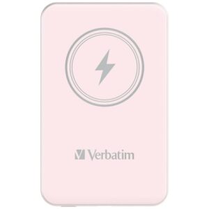 Verbatim Wireless Magnetic Power Bank `n` Go 15W 5000mAh pink 32243 - Image 2