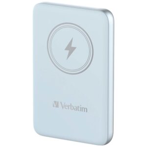 Verbatim Wireless Magnetic Power Bank `n` Go 15W 10000mAh blue 32247 - Image 1