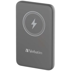 Verbatim Wireless Magnetic Power Bank `n` Go 15W 10000mAh grey 32249 - Image 1