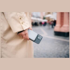 Verbatim Wireless Magnetic Power Bank `n` Go 15W 10000mAh grey 32249 - Image 5