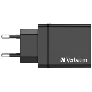Verbatim 30W Laidinis įkroviklis 3xUSB-A/USB-C PD 3.0 CHR-30EU2 juodos spalvos 49700 - Image 3