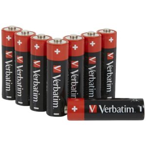Verbatim Alkaline Battery AA LR6 8vnt 49503