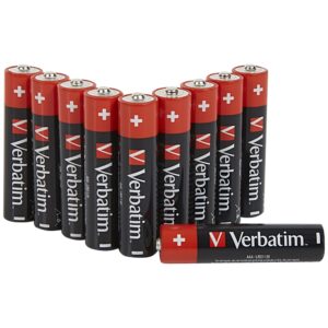 Verbatim Alkaline Battery AAA LR03 10vnt 49874