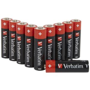 Verbatim Alkaline Battery AA LR6 10vnt 49875