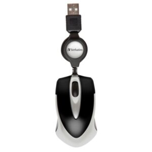 Verbatim Go Mini Optical Mouse USB-A 1000 dpi black 49020 - Image 2