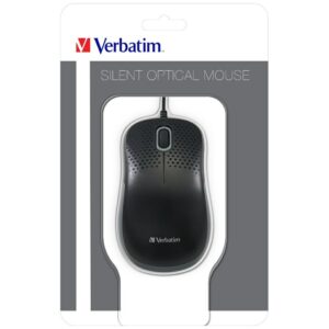 Verbatim Silent Optical Mouse USB-A 1000 dpi black 49024 - Image 5