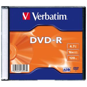 Verbatim DVD-R Disc 4.7GB 16x AZO matt silver 1vnt 43547 - Image 2