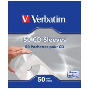Paper Envelopes for CD Discs Verbatim 50vnt baltos spalvos 49992 - Image 2
