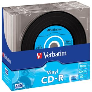 CD-R Verbatim DATA VINYL 700MB SLIM 10vnt 43426 - Image 1