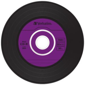 CD-R Verbatim DATA VINYL 700MB SLIM 10vnt 43426 - Image 4