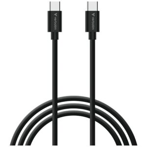 Verbatim Sync & Charge USB-C į C essentials 60W Kabelis juodos spalvos / baltos spalvos 2 vnt. 32391 - Image 4