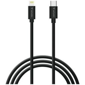 Verbatim Sync & Charge USB-C į Lightning essentials 27W Kabelis juodos spalvos / white 2 pcs. 32392 - Image 4