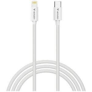 Verbatim Sync & Charge USB-C į Lightning essentials 27W Kabelis juodos spalvos / white 2 pcs. 32392 - Image 5