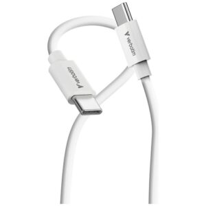 Verbatim Sync & Charge USB-C į C essentials 3 m 100W Kabelis baltos spalvos 32409 - Image 2