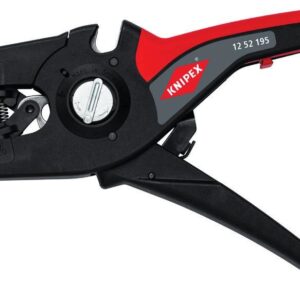 Knipex PreciStrip16 replės kabelių izoliacijai nuimti Juoda, Raudona