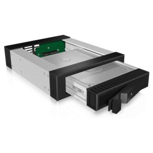 ICY BOX IB-129SSK-B 13,3 cm (5.25") Plėtimo skydelis Juoda