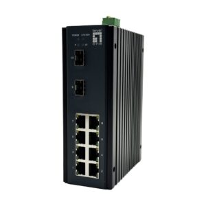 LevelOne IGU-1071 tinklo komutatorius Valdomas L2+ Gigabit Ethernet (10/100/1000) Juoda - Image 1