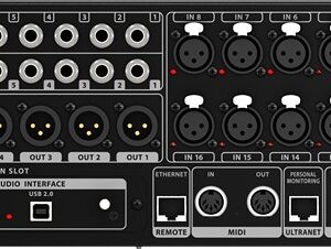 Behringer X32 Rack 40 kanalai 10 - 22000 Hz Juoda - Image 3