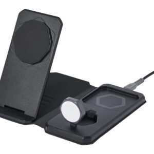 Urban Armor Gear SRGE 3-in-1 Ausinės, Išmanusis telefonas, Išmanusis laikrodis Juoda, Pilka AC Belaidis įkrovimas Vidaus - Image 2