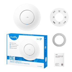 Cudy AP3600 WLAN prieigos taškas 2882 Mbit/ai Balta Maitinimas per Eternetą (PoE) - Image 2