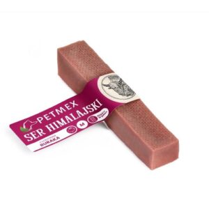 PETMEX Himalayan cheese with beetroot M - skanėstas šuniui - 80g