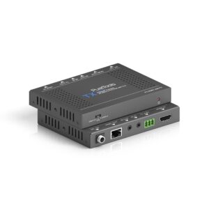 PureTools PT-HDBT-200 vaizdo ir garso signalų ilgintuvas AV siųstuvas ir imtuvas Juoda - Image 3