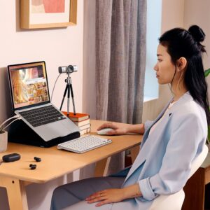 Logitech 960-001554 internetinė kamera 3840 x 2160 pikseliai USB Pilka - Image 1
