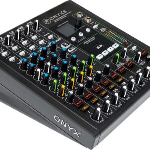 Mackie ONYX 8 8 kanalai 20 - 30000 Hz Juoda
