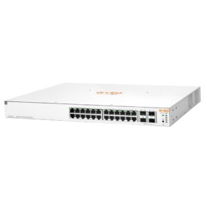 HPE Aruba Networking Instant On 1930 24G Class4 PoE 4SFP/SFP+ 370W Valdomas L2+ Gigabit Ethernet (10/100/1000) Maitinimas per Eternetą (PoE) 1U Balta - Image 2