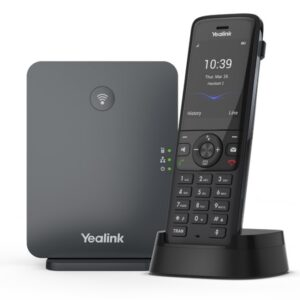 Yealink W78P IP telefonas Juoda TFT - Image 1