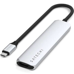 Satechi ST-P6SS sąsajos šakotuvas C tipo USB 10000 Mbit/ai Sidabras