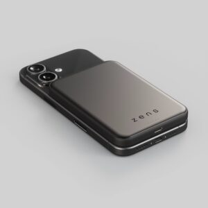 ZENS ZEPP06B/00 nešiojamasis įkroviklis 5000 mAh Belaidis įkrovimas Juoda