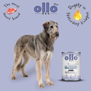 OLLO Plus Collagen Mono Lamb - drėgnas ėdalas šunims - 800g - Image 2