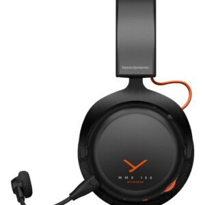 Beyerdynamic MMX 150 Laisvų rankų įranga Vielinis ir Bevielis Su lankeliu Žaidimams C tipo USB Bluetooth Juoda - Image 3