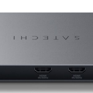 Satechi ST-DT4MDM-US Thunderbolt 4 40000 Mbit/ai Pilka - Image 2