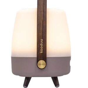 Kooduu Lite-up PLAY Mini Nešiojamasis monogarsiakalbis Rusvai gelsvas, Balta, Medis 8 W - Image 2