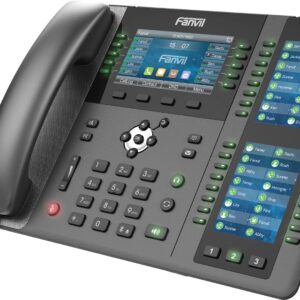 Fanvil X210 V2 IP telefonas Juoda 20 linijos LCD - Image 1