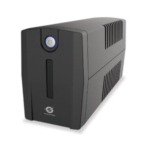 Conceptronic ZEUS02G nepertraukiamo maitinimo resursai (UPS) „Line-Interactive“ 0,85 kVA 480 W 2 AC išvestis(ys / čių)