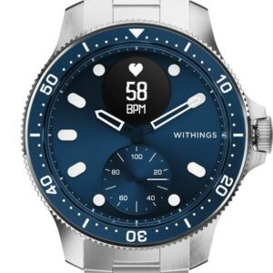 Withings ScanWatch Nova 1,6 cm (0.63") OLED 42 mm Hibridas Nerūdijančiojo plieno GPS (palydovinis)