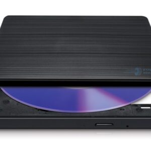 Hitachi-LG Slim Portable DVD-Writer optinių diskų įrenginys DVD±RW Juoda - Image 3
