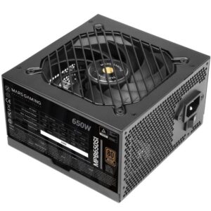 Mars Gaming MPB650SI maitinimo blokas 650 W 24-pin ATX ATX Juoda - Image 3