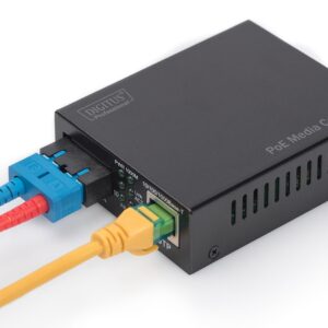 Digitus DN-82150 tinklo medijos keitiklis 1000 Mbit/ai 850 nm Keli režimai Juoda - Image 2