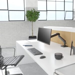 Ergotron LX Pro Series 45-682-292 monitoriaus laikiklis arba stovas 86,4 cm (34") Stalas Juoda - Image 3