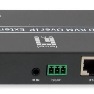 LevelOne HVE-6701R vaizdo ir garso signalų ilgintuvas AV imtuvas Juoda - Image 2
