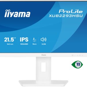 iiyama ProLite XUB2293HSU-W7 kompiuterio monitorius 54,6 cm (21.5") 1920 x 1080 pikseliai „Full HD“ LED Balta - Image 2