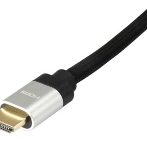 Equip 119385 HDMI kabelis 10 m HDMI A tipo (standartinis) Juoda - Image 2
