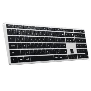 Satechi X3 klaviatūra Biuras „Bluetooth“ QWERTY Anglų Juoda, Sidabras - Image 3