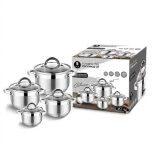 Extralink HOME GARNEK 4-SET STAL NIERDZEWNA 1.9L, 2.7L, 3.6L, 6.1L SF-1132 6,1 L Turas Nerūdijančiojo plieno